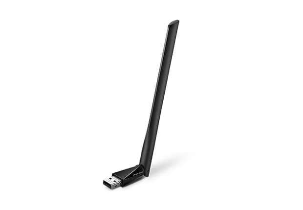 ADAPTOR RETEA MERCUSYS, extern wireless 2.4 GHz | 5 GHz, USB 2.0, port, 650 Mbps, antena externa x 1, "MU6H"