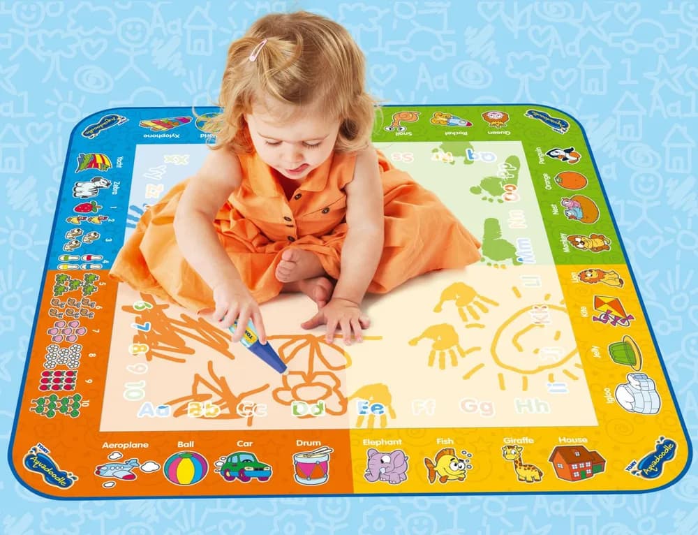SET PENTRU DESEN CU APA, COVOR SI STILOU, AQUADOODLE — miniatură