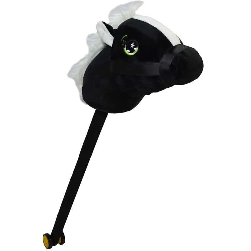 Calut de calarit, cu bat + rotile, cu sunet, 73 cm — miniatură