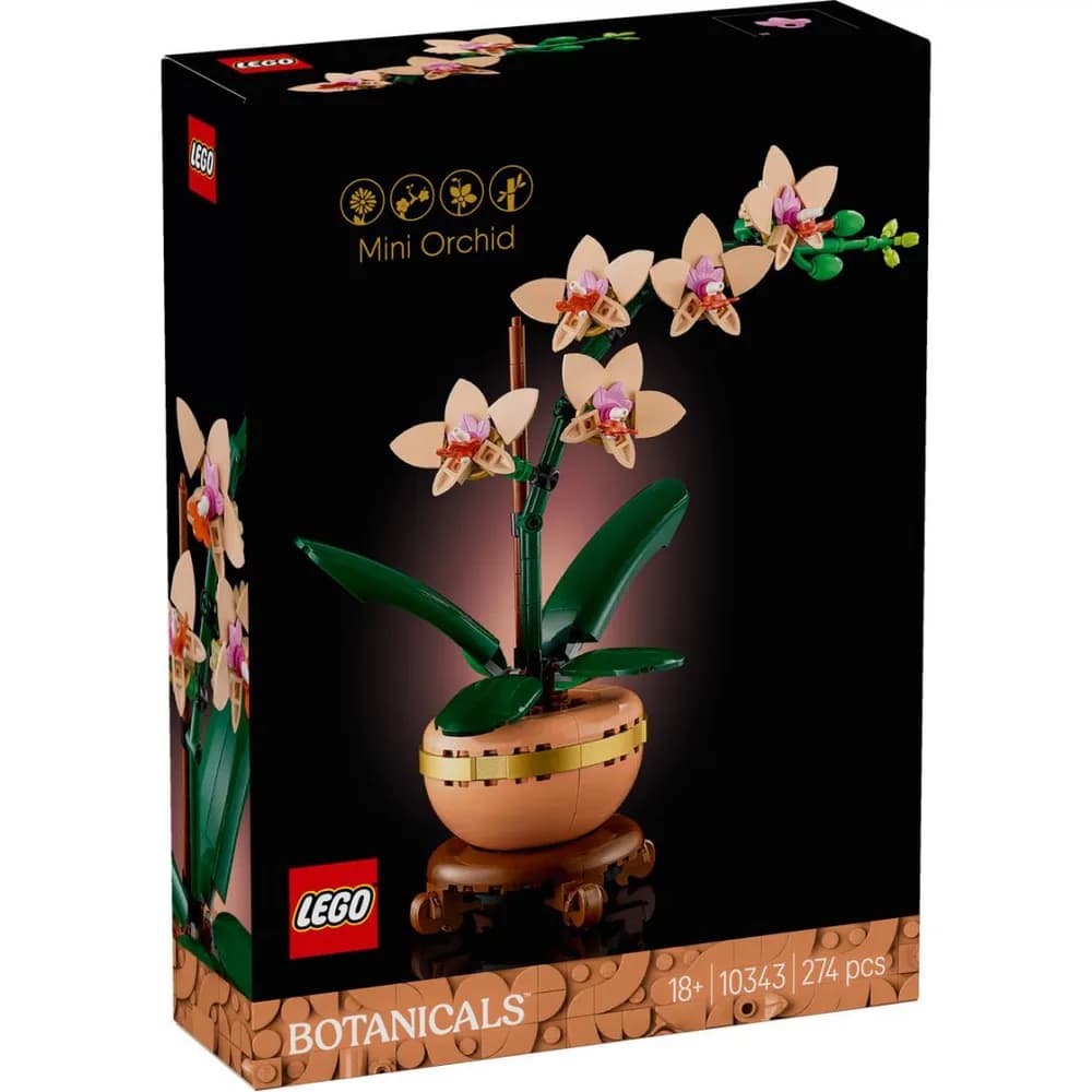 MINI ORHIDEE, LEGO10343 — miniatură