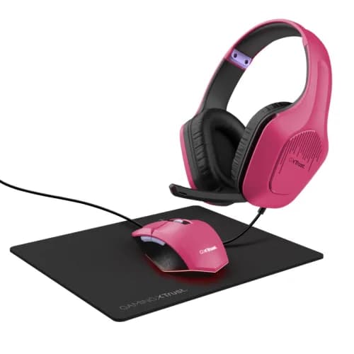 TRUST GXT790P TRIDOX 3-IN-1 BUNDLE PNK "25179"
