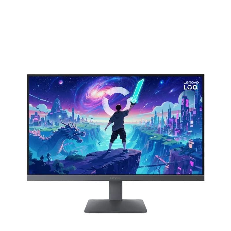 Monitor Gaming Lenovo LOQ 27Q-10, 27", 2560 x 1440 pixeli, Lunar Grey