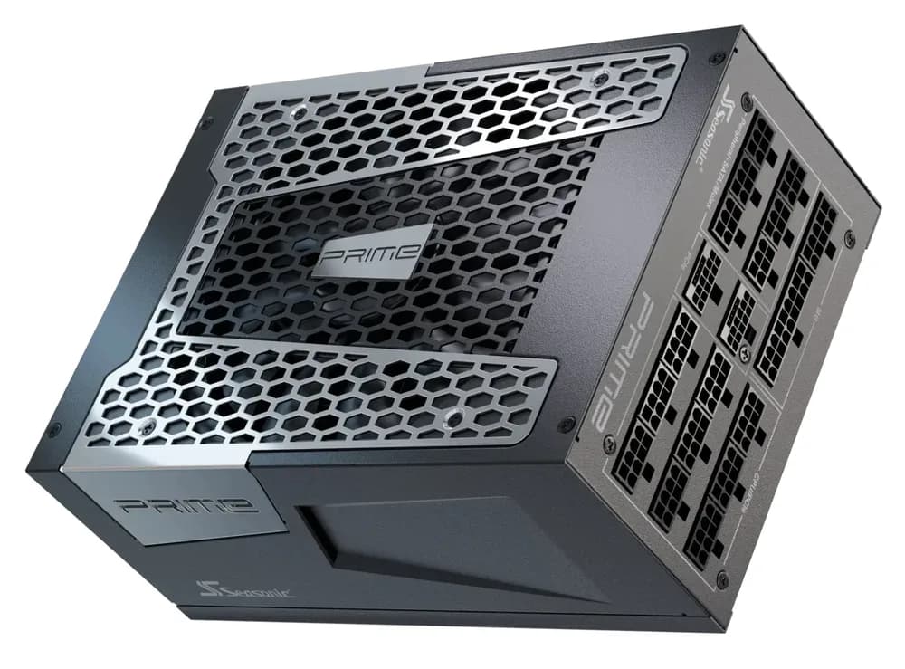 Sursa Seasonic PRIME PX ATX 3 (2024), 80 Plus Platinum, 2200W, 12VHPWR, ATX 3.1, Full Modulara, Negru "PRIME-PX-2200-ATX30" — miniatură