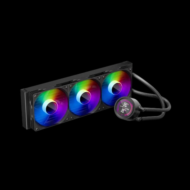 Cooler Procesor 1stPlayer TS4 360 BLACK, 12 cm, 3 ventilatoare