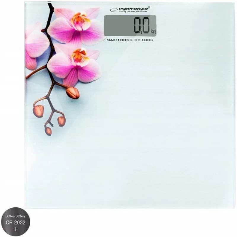 Cantar de baie Esperanza Orchid EBS010 180kg Alb "EBS010"