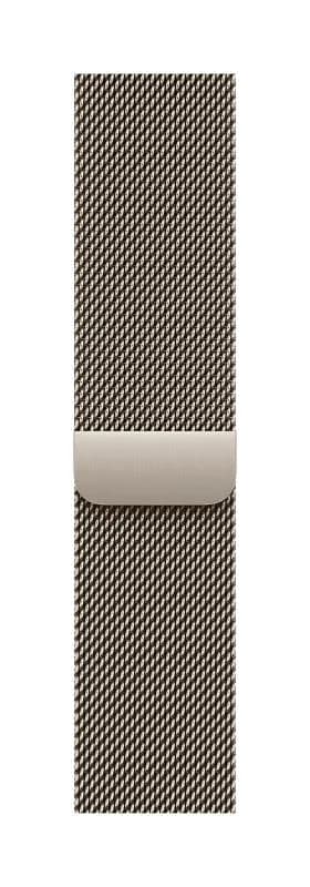 Curea pentru Apple Watch 49mm Natural Titanium Milanese Loop - Large