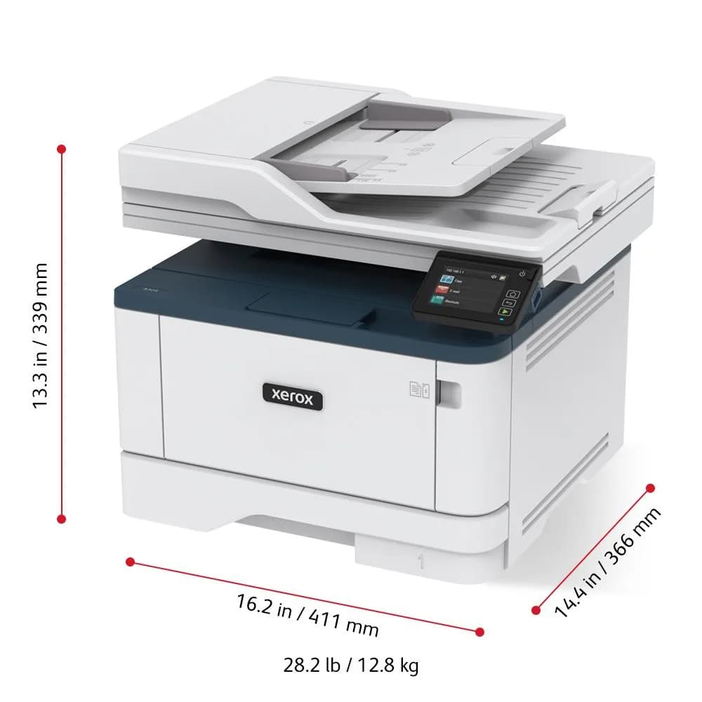 Multifunctional laser Xerox Workcentre B315V_DNI, format A4, Monocrom, Duplex, USB + LAN + Wi-Fi