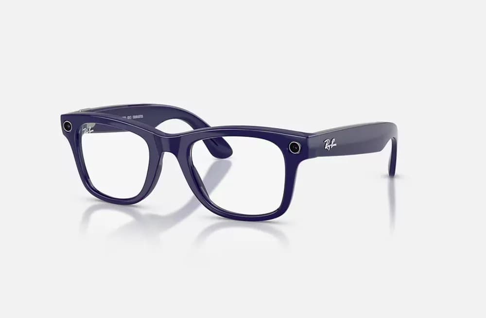 ORW4012 META WAYFARER High Bridge Fit - Shiny Cosmic Blue - Sapphire Transitions® Gen 2