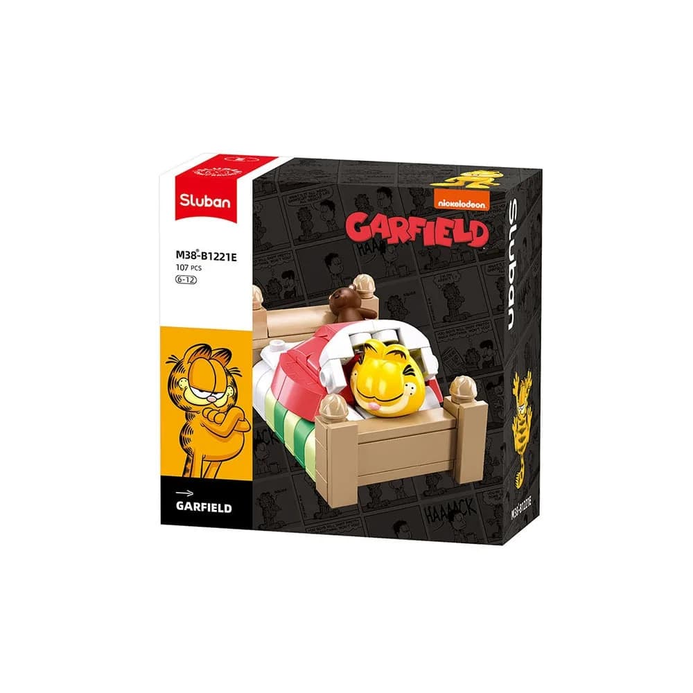 Set de constructie, 6 modele/display, Garfield - Sluban — miniatură