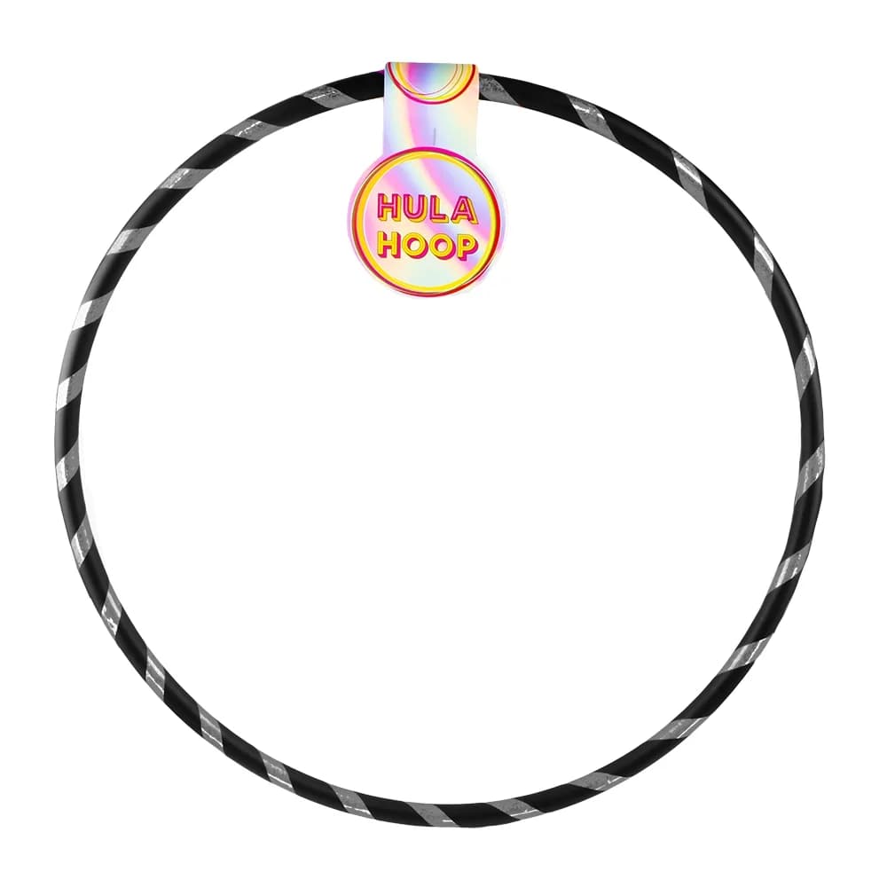 Cerc Hula Hoop, glitter, 60-72 cm, 36 buc/set — miniatură