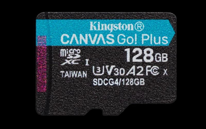 Card de memorie Kingston Canvas Go! Plus Micro-SDXC, 128 GB, Clasa 10 + Adaptor