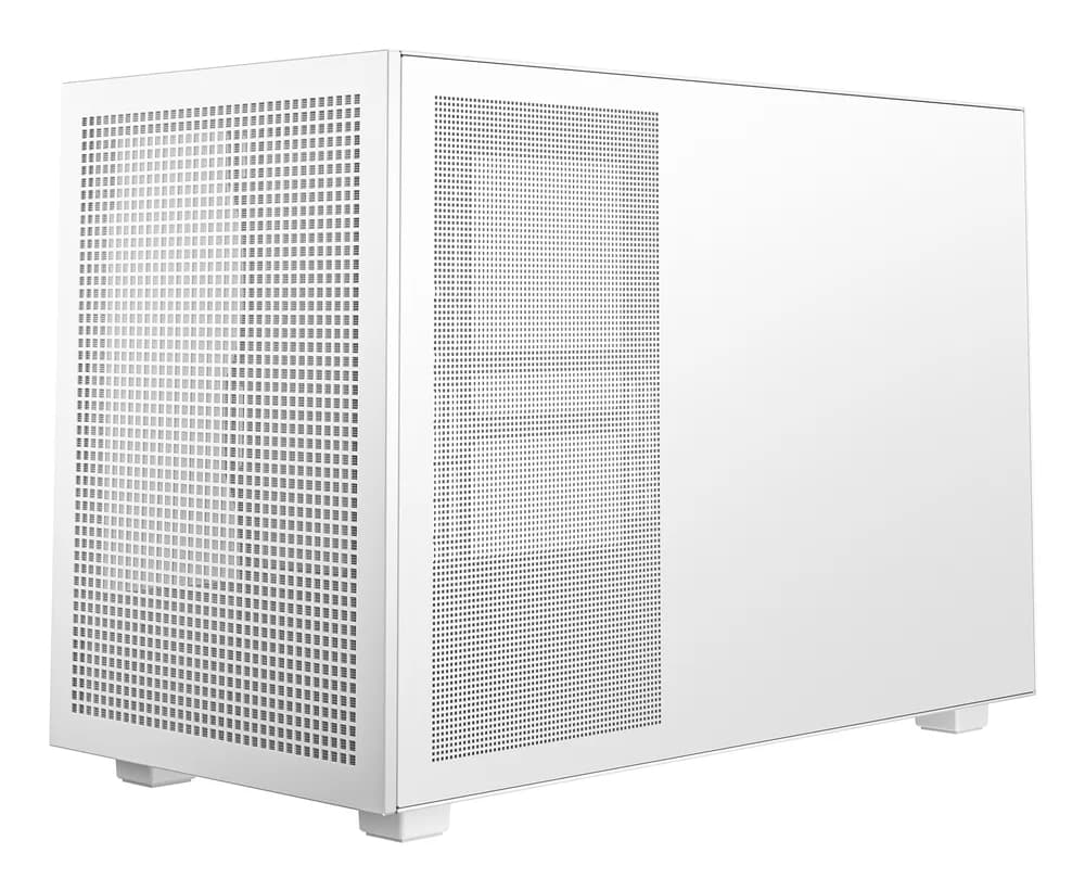 CARCASA DeepCool "CH260 WOOD WH", mini tower, gaming, fara sursa, suporta 6xfan, PSU shroud, USB Type-C x 1, USB 3.1 gen1 x 2, audio+mic, 4 sloturi expansiune, alb, "R-CH260-WHNWM0-G-1" — miniatură