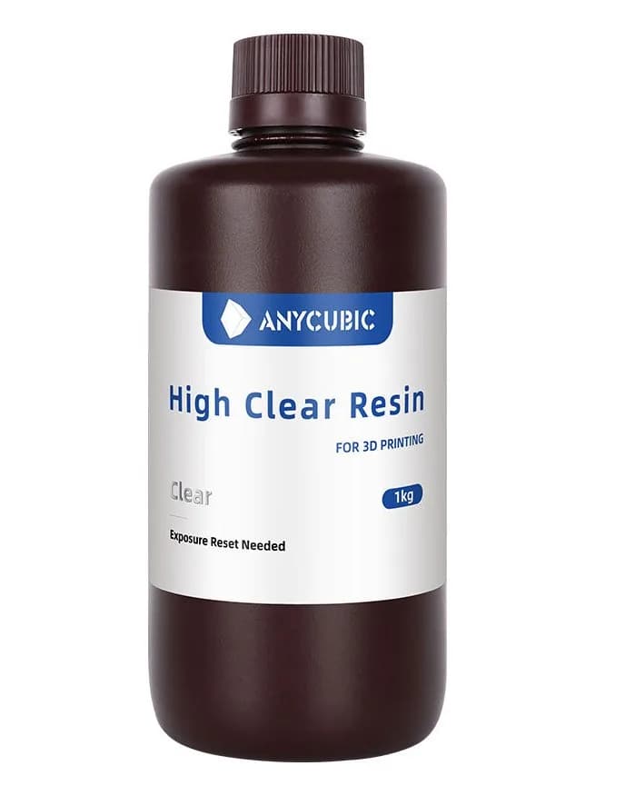 Rășină 3D Anycubic – High Clear 1 kg