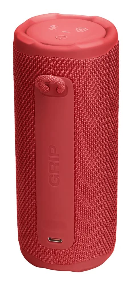 Boxa portabila JBL Grip, Bluetooth, Pro Sound, Auracast, Autonomie 14 ore, Lumina ambientala, IP68, Rosu "JBLGRIPRED" — miniatură