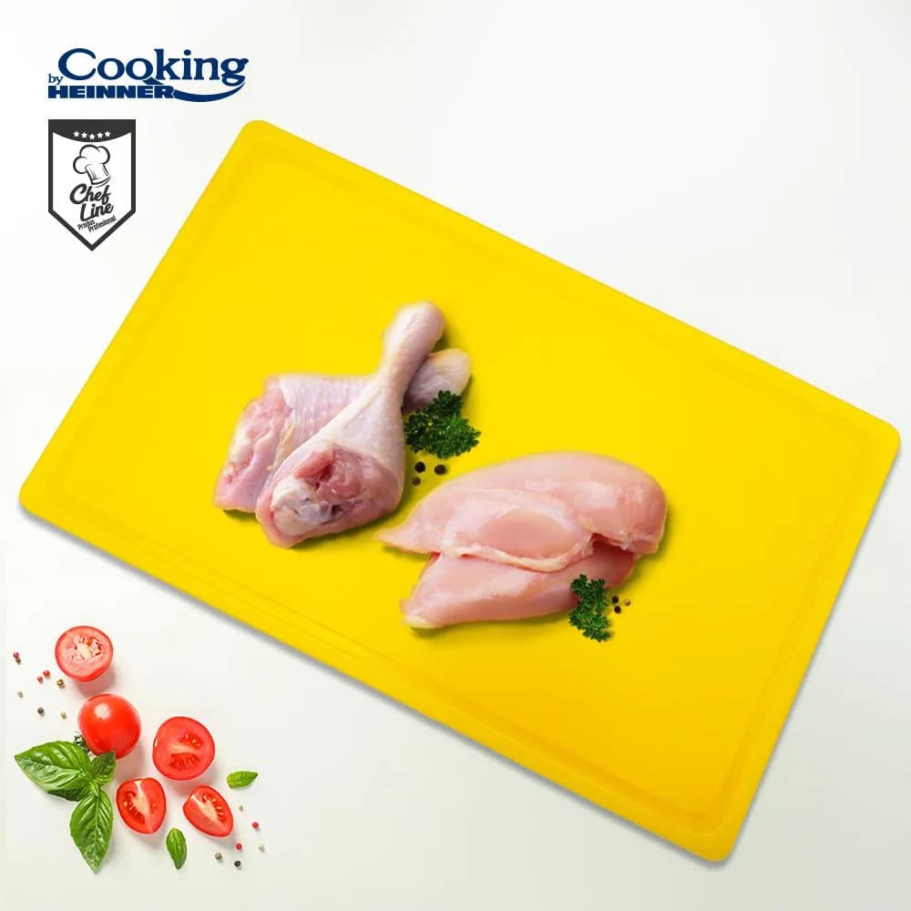 TOCATOR CU SANT HACCP GN1/1, 53X32.5X2 CM, GALBEN, COOKING BY HEINNER — miniatură