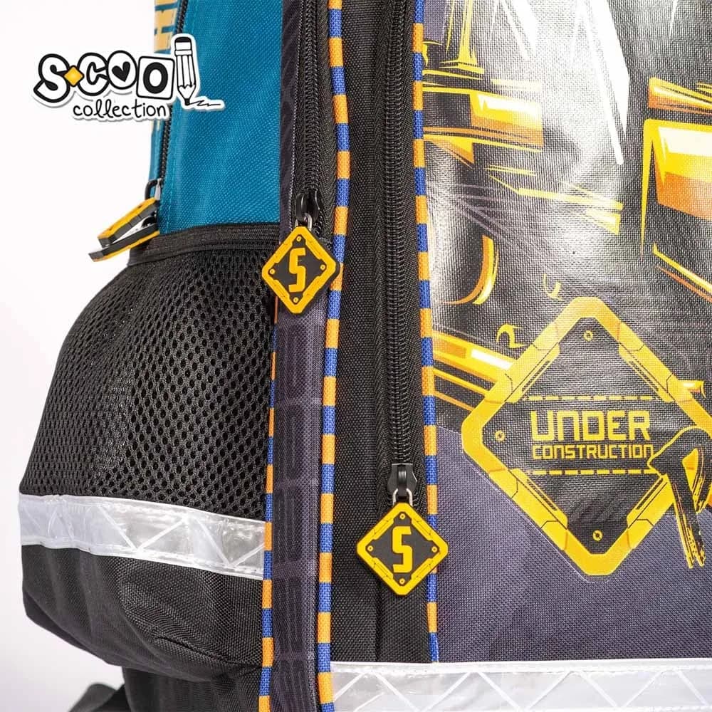 Ghiozdan ergonomic, 40.5x29x13.5 cm, POWER - S-COOL — miniatură