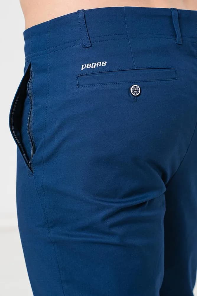 PANTALONI LUNG CASUAL BARBATI NAVY XL — miniatură