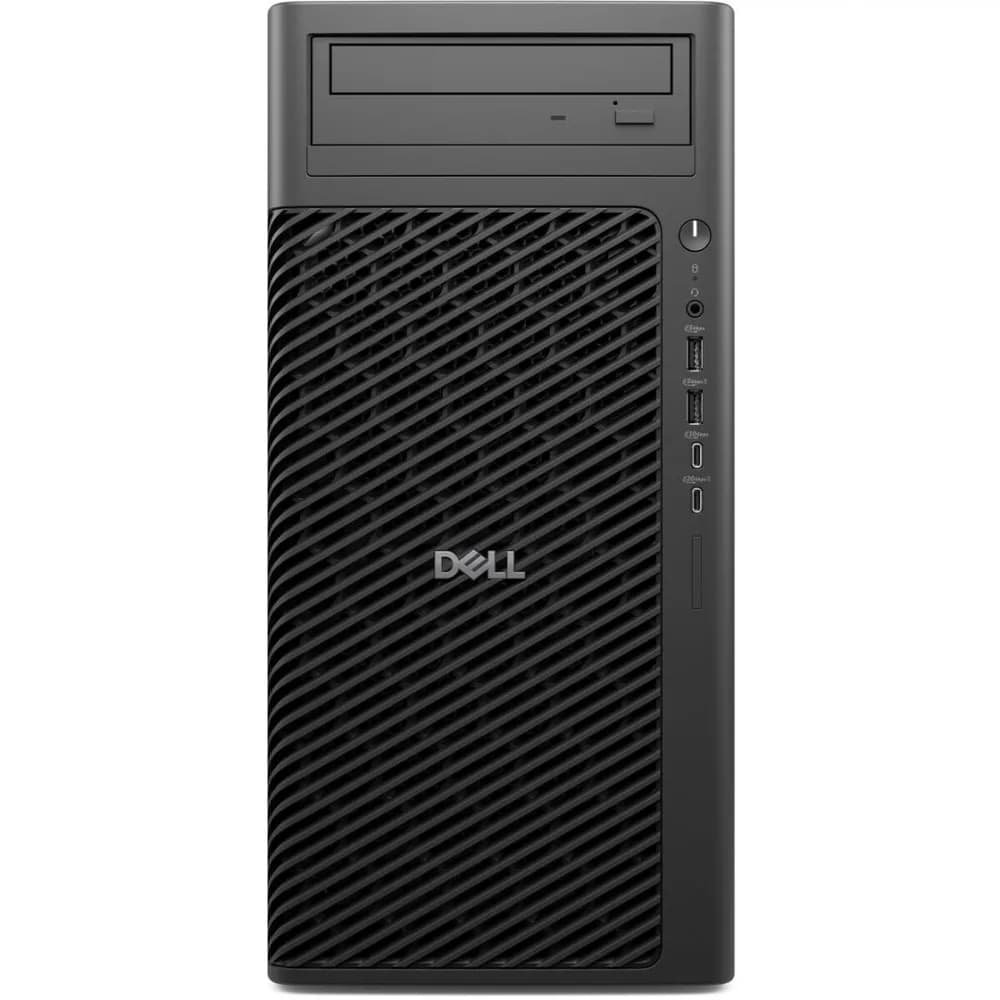 Desktop Workstation Dell Pro Max T2 cu procesor Intel Core Ultra 9 U9-285K pana la 5.7 GHz, 64 GB DDR5, 2TB SSD 4TB HDD, RTX 4000 Ada, Windows 11 Pro, Black — miniatură