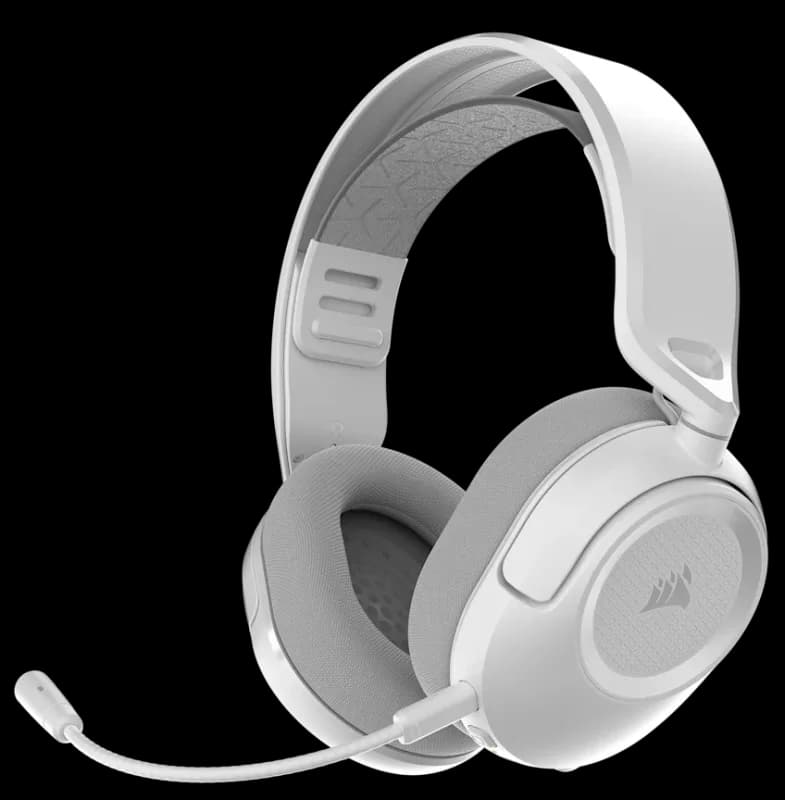 Casti Gaming Head-band Corsair HS35 v3, Wireless/Wired, Alb