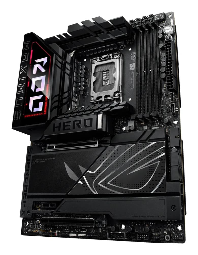 Placa de baza ASUS ROG MAXIMUS Z890 HERO Intel Z890 LGA 1851 (Socket V1) ATX "90MB1ID0-M0EAY0" — miniatură