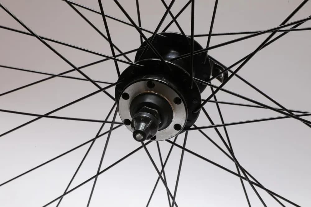 Roata Fata Pegas 29'', 36H, Prindere disc in 6 suruburi, Neagra — miniatură