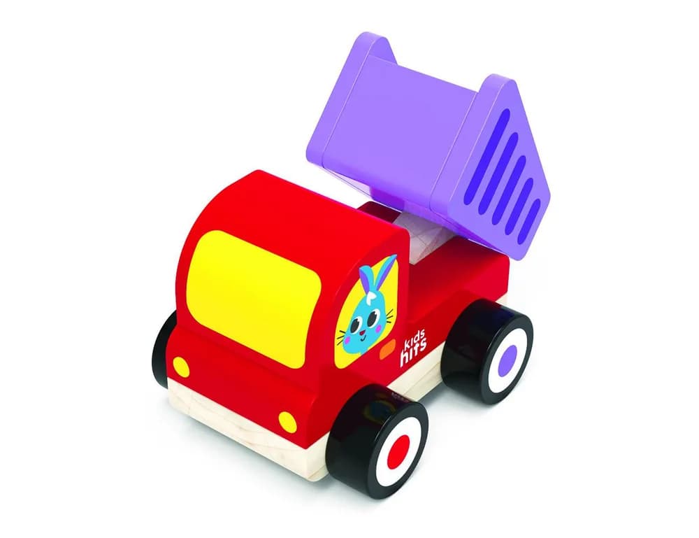 CAMION GUNOI, JUCARIE LEMN — miniatură