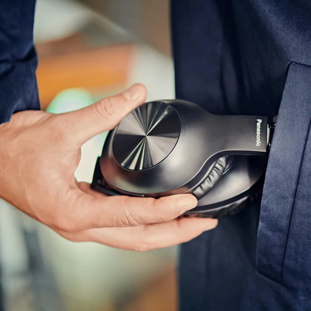 Casti, Panasonic, Over Ear Bluetooth 5.0, Autonomie 23 ore, Negru, RB-HX220BDEK "RB-HX220BDEK" — miniatură