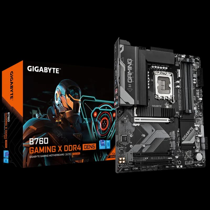 Placa de baza Gigabyte B760 GAMING X DDR4 GEN5, Socket 1700, DDR4, ATX