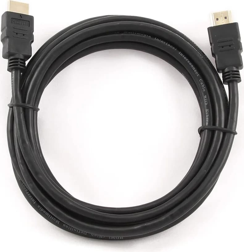 CABLU video GEMBIRD, HDMI (T) la HDMI (T), 3m, conectori auriti, rezolutie maxima 4K (3840 x 2160) la 60 Hz, negru, "CC-HDMI4-10" — miniatură