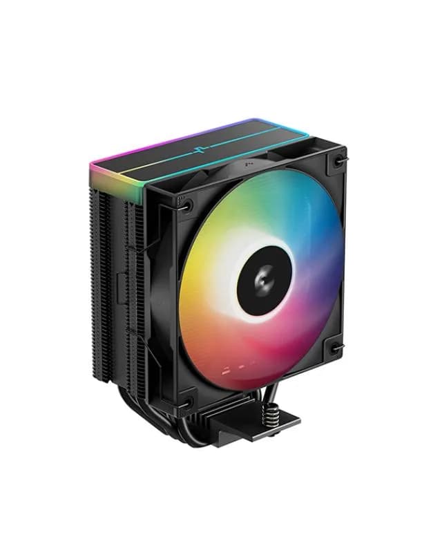 Cooler Procesor DEEPCOOL AG400 BK ARGB V2, 12 cm, aRGB