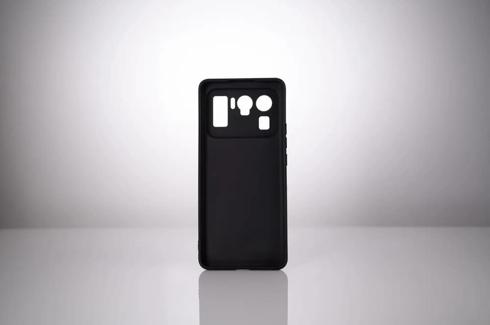 Husa Xiaomi Mi 11 Ultra 5G Spacer, negru, grosime 1.5mm, material flexibil TPU "SPPC-XI-MI-11U5G-TPU" — miniatură