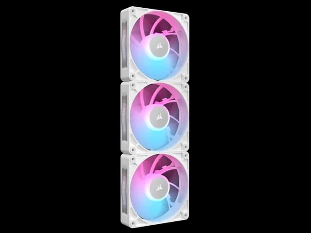Ventilator Carcasa CORSAIR iCUE LINK RX120 MAX, 12 cm, 2000 RPM, 3 ventilatoare, RGB