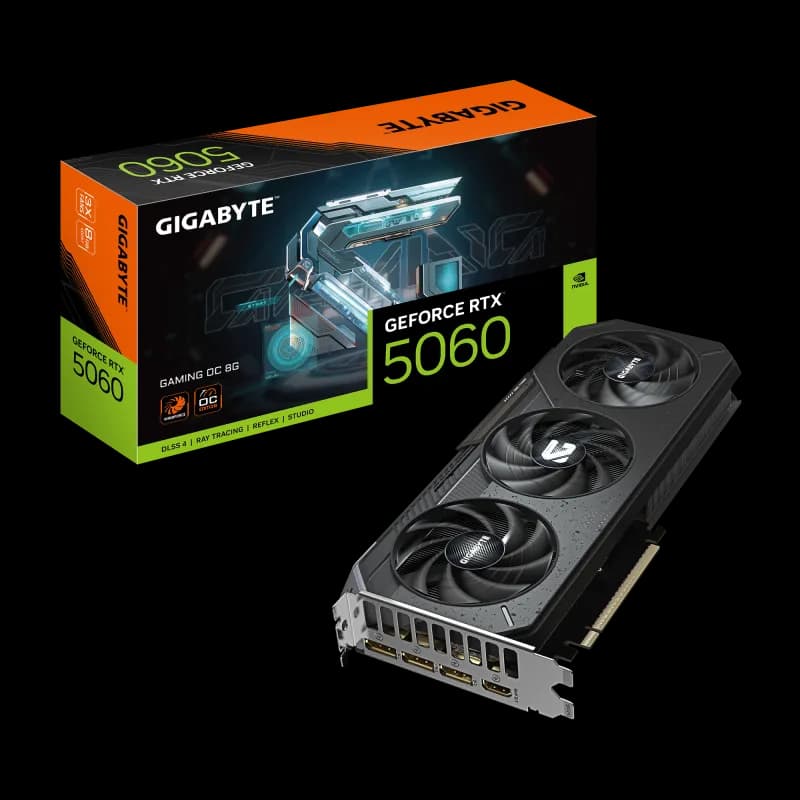 Placa video Gigabyte GeForce RTX 5060 GAMING OC, 8GB GDDR7, PCI Express 5.0, 128-bit