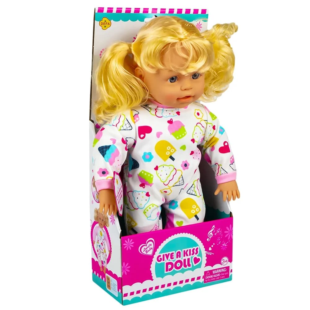 Papusa care da pupici — miniatură
