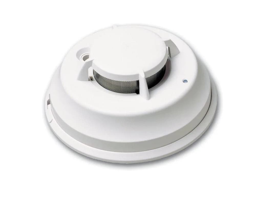 Detector de fum optic + temperatura, 4 fire, soclu, 12 VDC