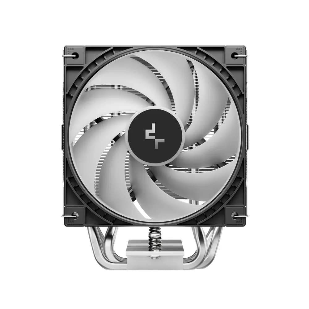 COOLER DeepCool "AG600 ARGB" skt. Intel si AMD, racire cu aer, vent. 120mm, 500 - 2200 RPM, 6 heatpipes, inaltime 150mm, iluminare ARGB,"R-AG600-BKAMMG2-G" — miniatură