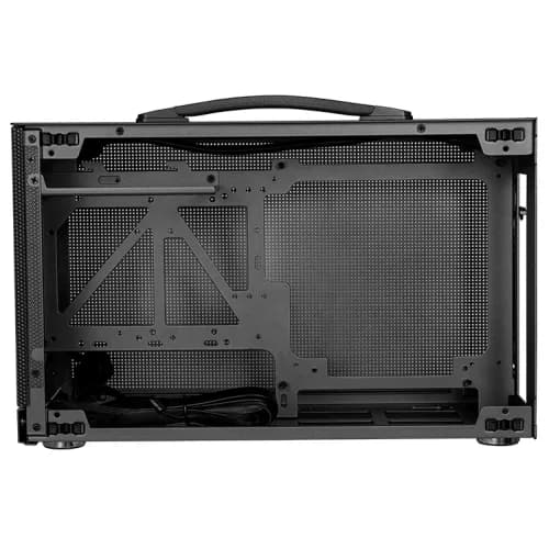CARCASA PCCooler "K101 MESH", mini tower, office, fara sursa, compatibil sursa SFX, suporta 3xfan, USB-C x 1, USB 3.1 x 2, 3 sloturi expansiune, gri, "K101 MESH GY" — miniatură