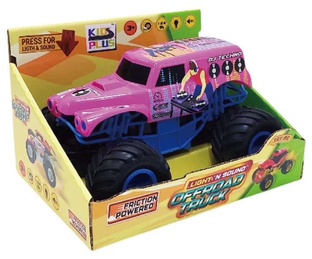 MASINUTA CU LUMINI, SUNETE SI FRICTIUNE, SCARA 1/24, 19CM, DIVERSE CULORI- PORTOCALIU, ALBASTRU SI ROZ — miniatură