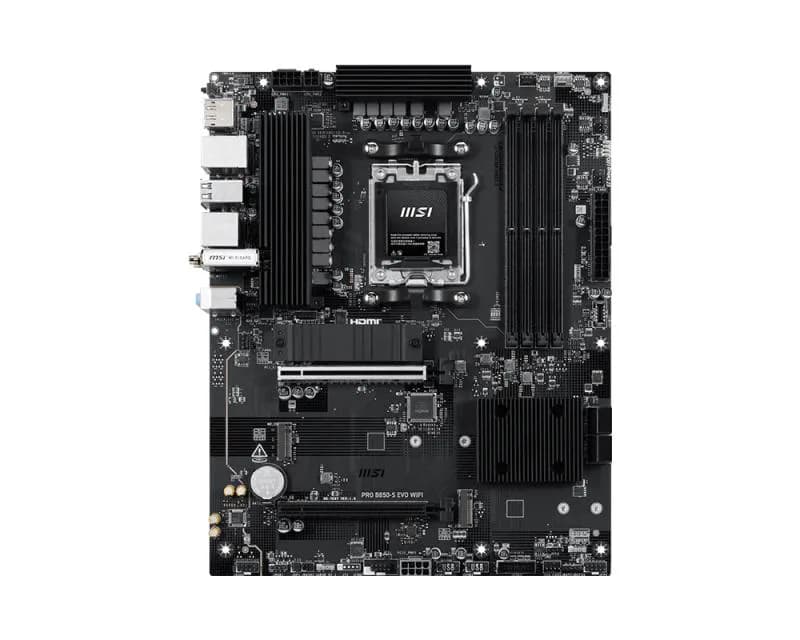 Placa de baza MSI PRO B850-S EVO WIFI, Socket AM5, DDR5, ATX