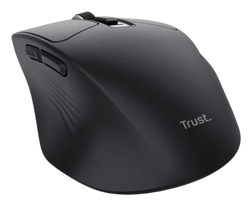 Mouse Trust Niven Comfortable, rezolutie maxima 3200 DPI, material ABS, negru — miniatură