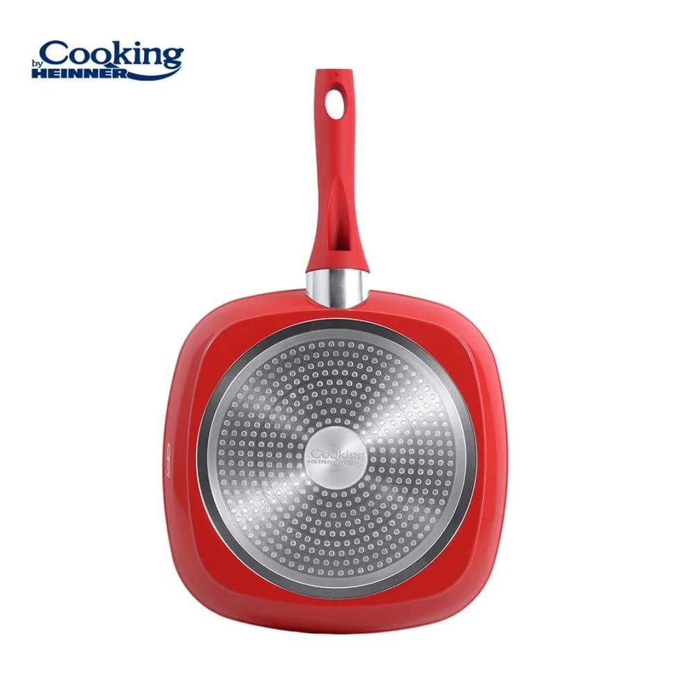 TIGAIE GRILL ALUMINIU FORJAT 28x4CM, RED STONE, COOKING BY HEINNER — miniatură