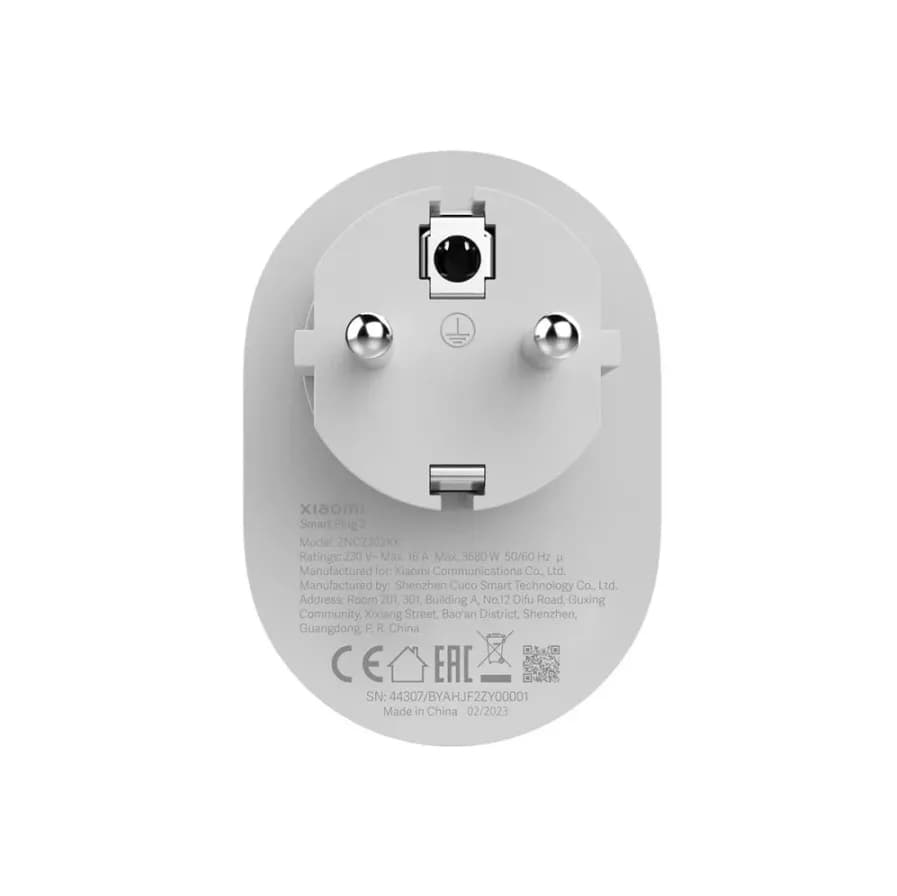 Xiaomi Smart Plug 2 EU — miniatură