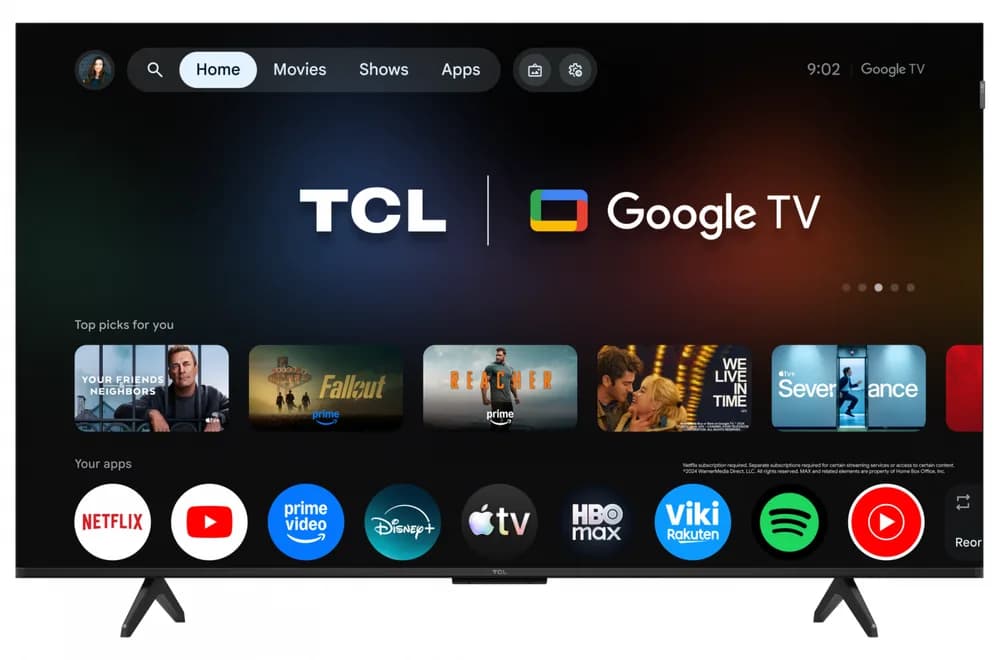 Televizor TCL QLED 50QLED780L, 126 cm, Smart Google TV, 4K (Model 2026) — miniatură