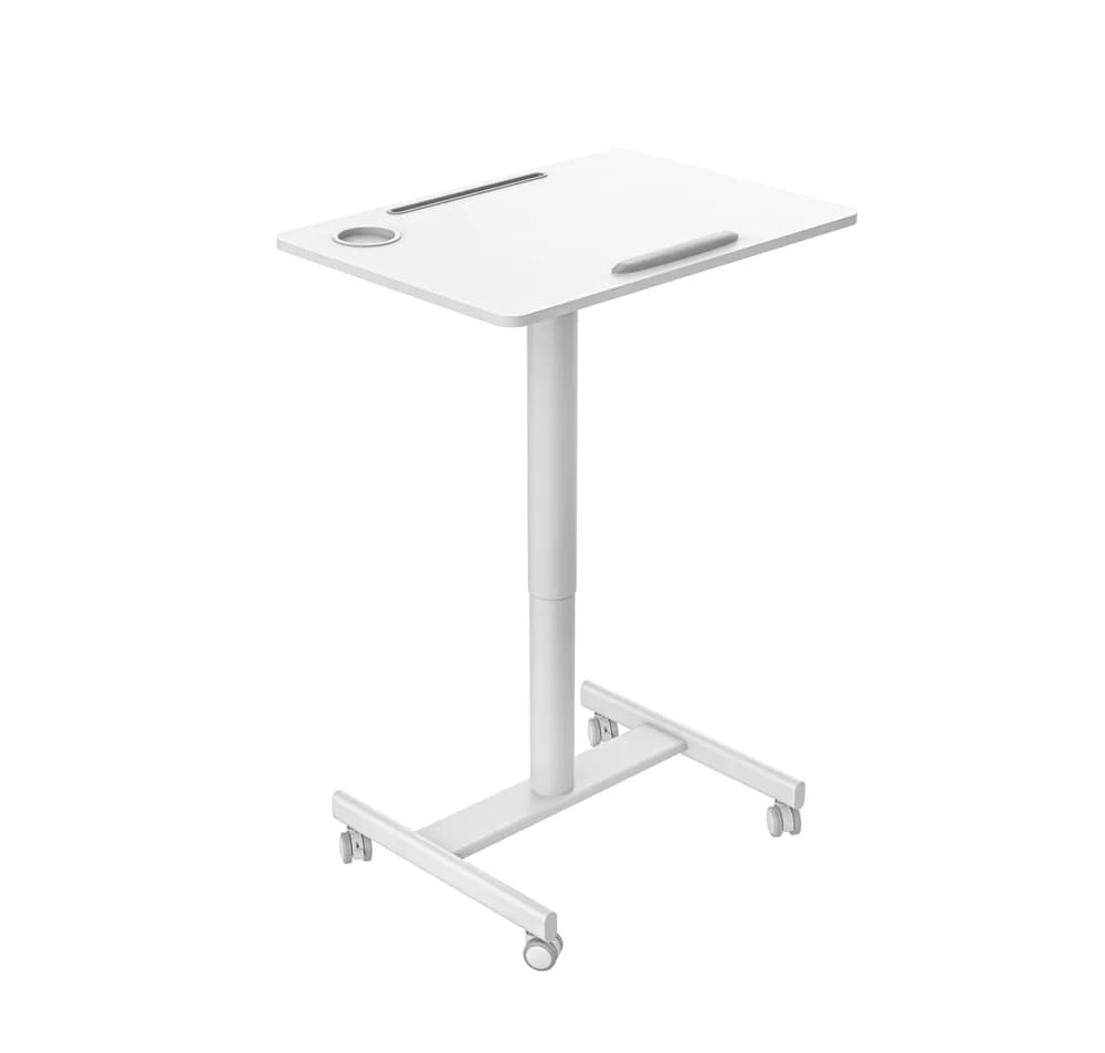 Masa laptop/videoproiector mobil, sit-stand, Blackmount TABLE316, max.8kg, ridicare pneumatica, blat inclinabil