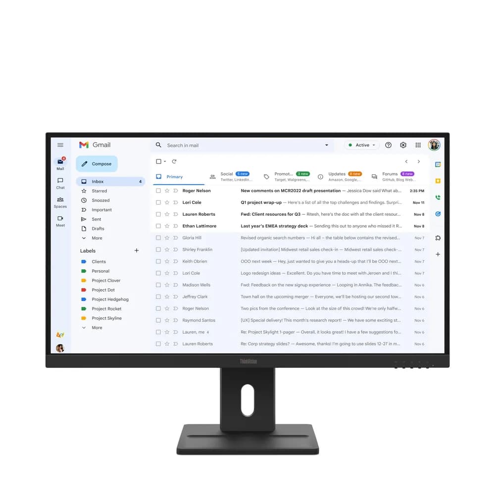 MONITOR LCD 27" E27-40/64BCMAT4EU LENOVO "64BCMAT4EU"