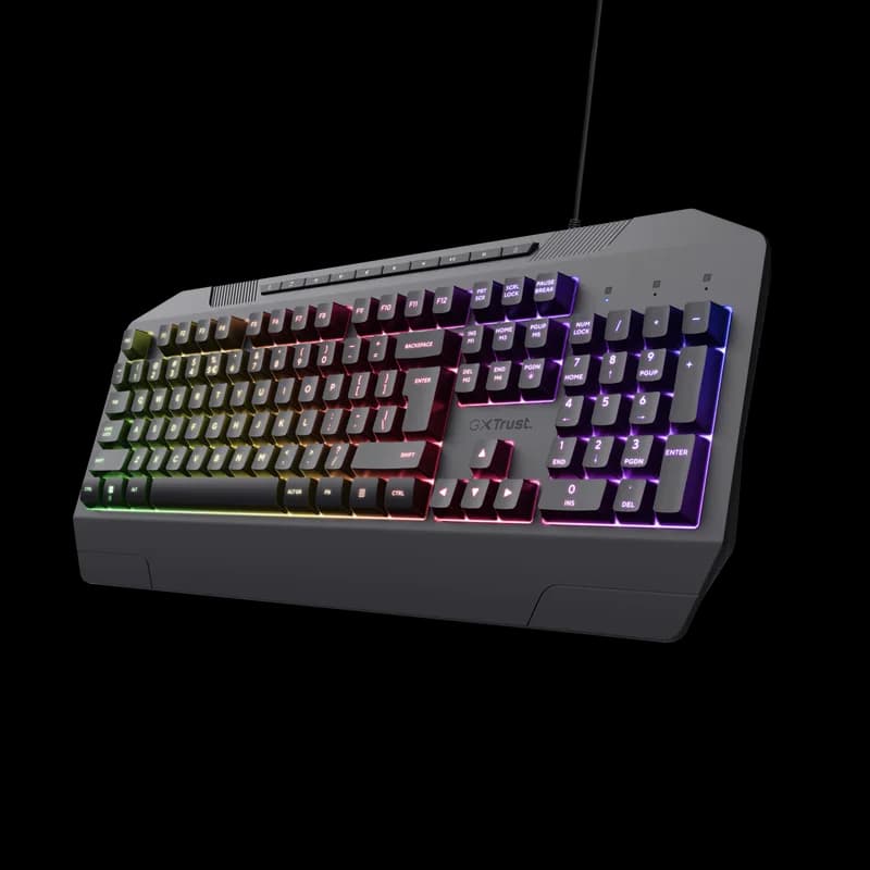 Tastatura Trust GXT 836 Evocs, negru "TR-24722" — miniatură