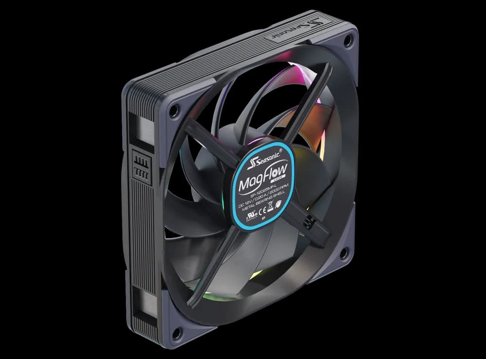 Ventilator Seasonic MagFlow 120 ARGB "MAGFLOW-1 ARGB" — miniatură