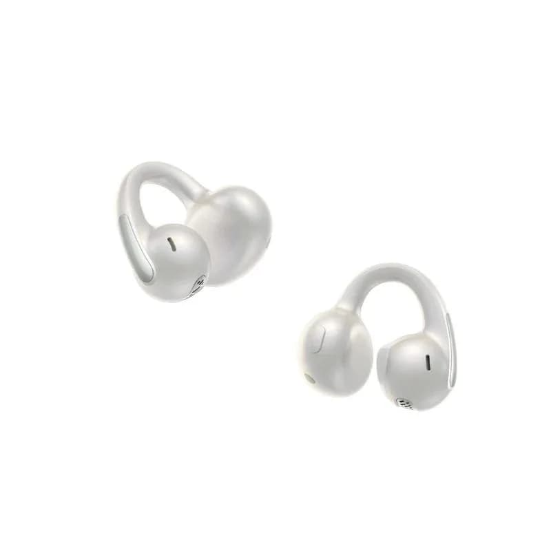 CASTI Baseus Bowie MC1 Pro Open-Ear True Wireless, on ear, pt smartphone, microfon pe casca, conectare prin Bluetooth 6.0, alb "A0102504" - 6932172694883