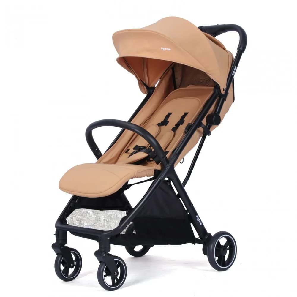 Carucior sport U-Grow autofold, 0-48 luni, brown — miniatură