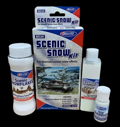 Kit Deluxe Materials Scenic Snow